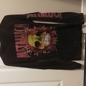 Metallica Shirt Long Sleeve Adult Small